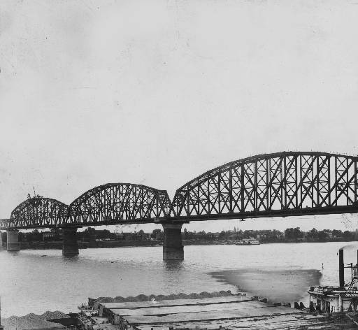 The Big Four Bridge in 1929