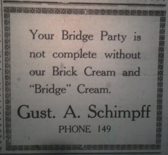 Schimpff's renamed their ice cream bridge cream.
