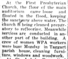 Jeffersonville Evening News.  March 22, 1937 article